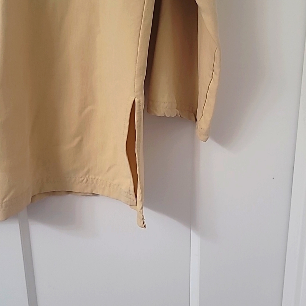 Vintage CLIO Creamy Yellow 100% Silk Blouse, Size Small. - Picture 2 of 5